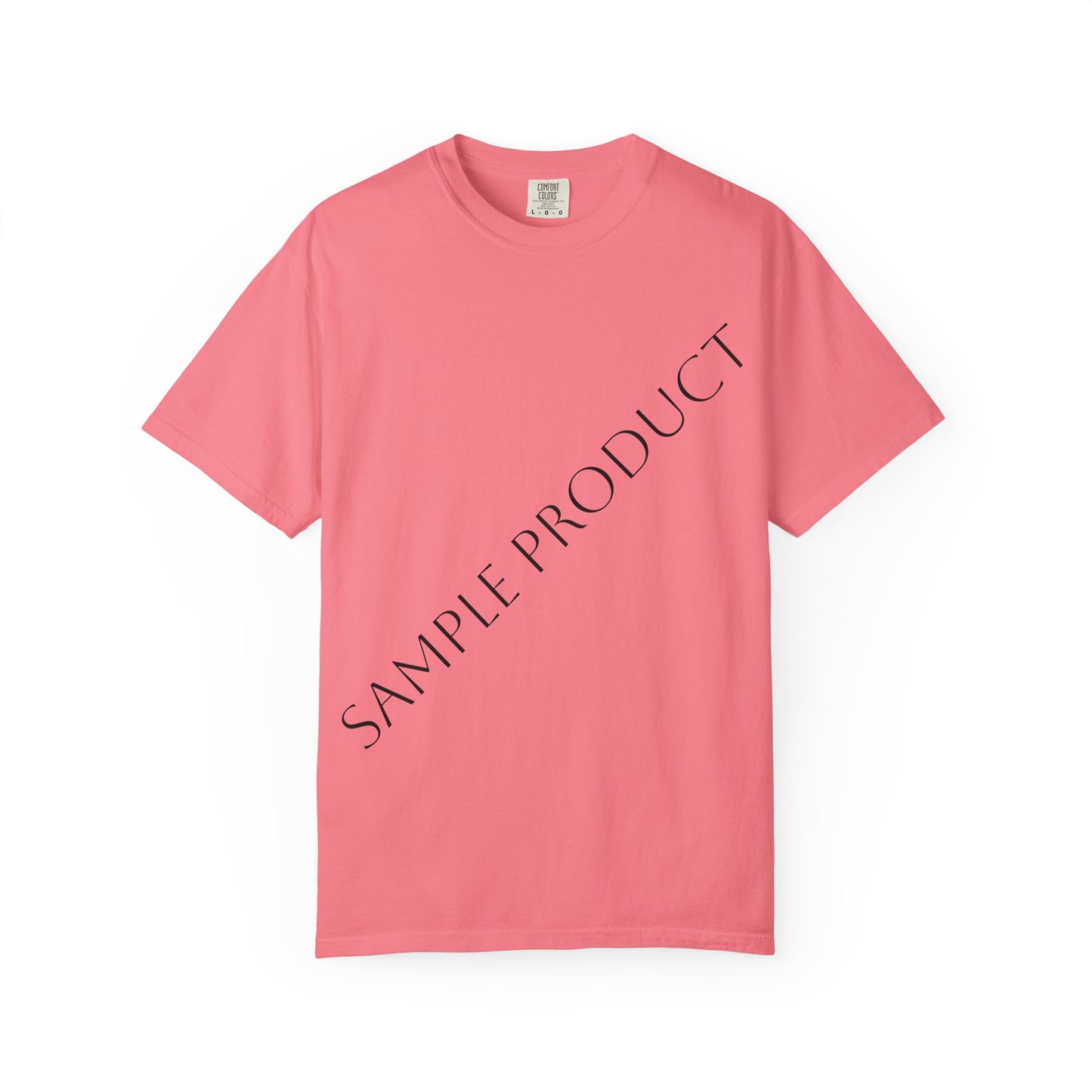 COLOR OPTIONS FOR ADULT T-SHIRT