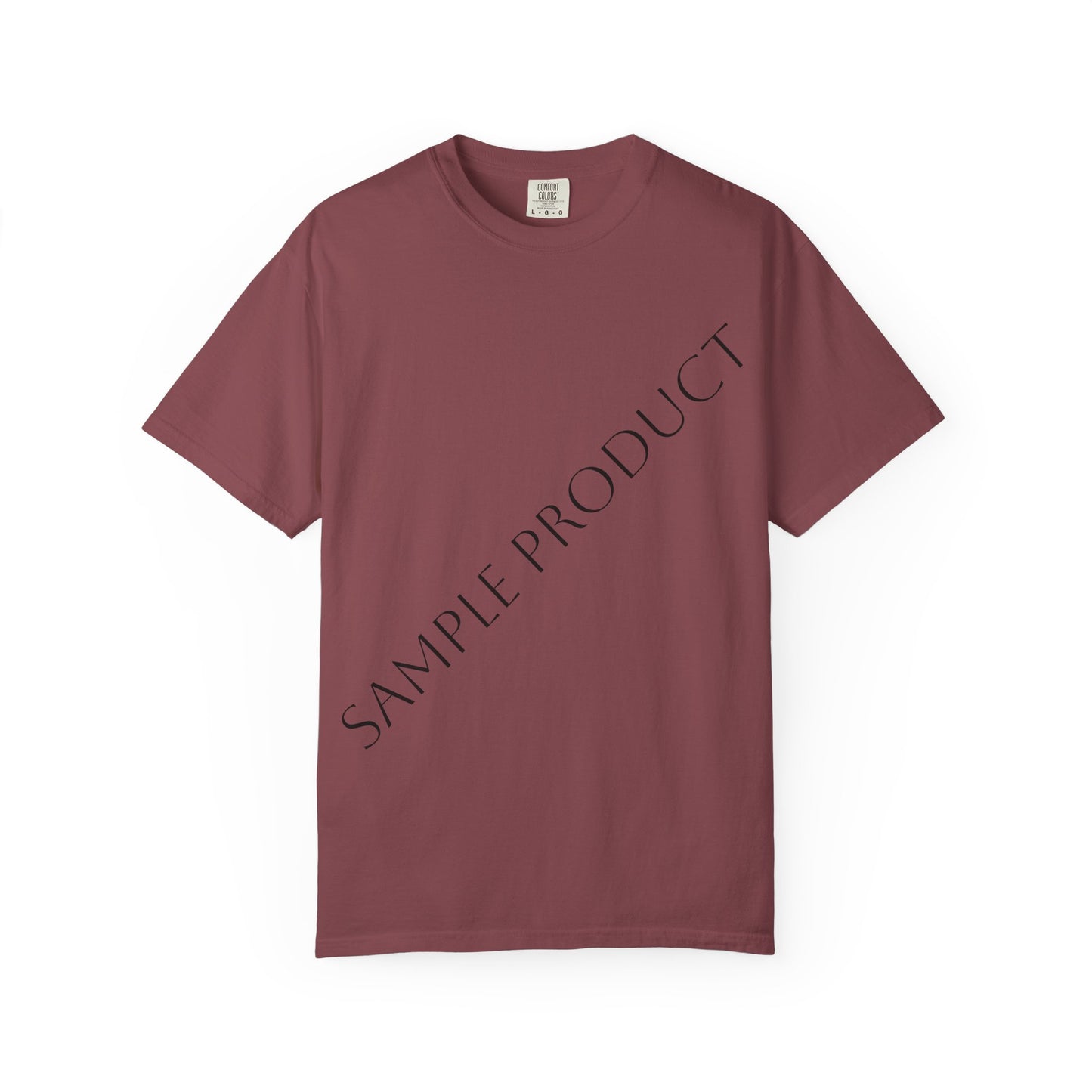 COLOR OPTIONS FOR ADULT T-SHIRT