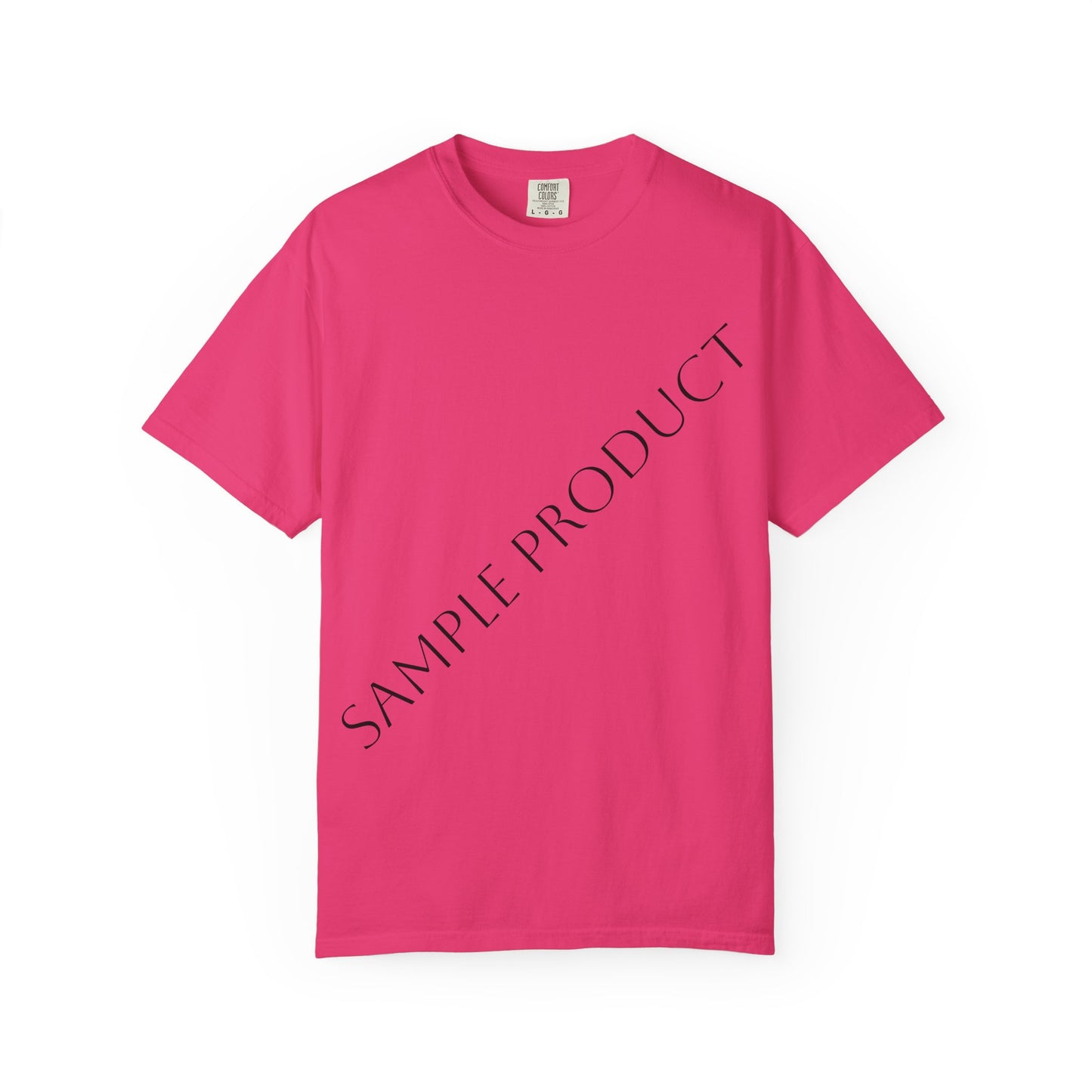 COLOR OPTIONS FOR ADULT T-SHIRT