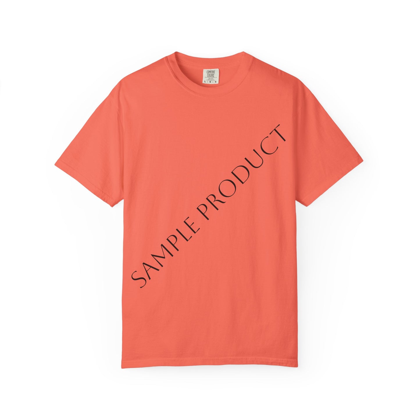 COLOR OPTIONS FOR ADULT T-SHIRT