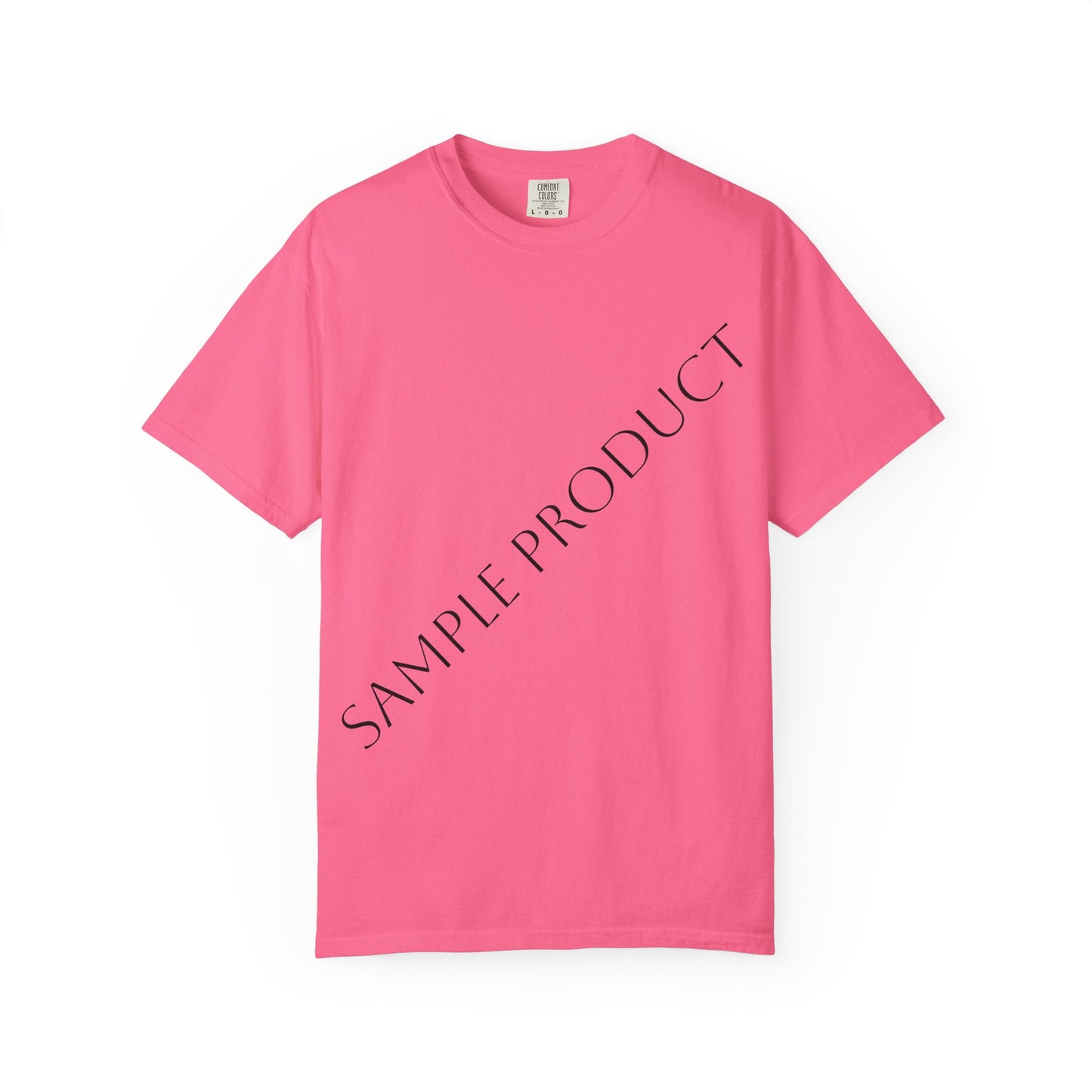 COLOR OPTIONS FOR ADULT T-SHIRT